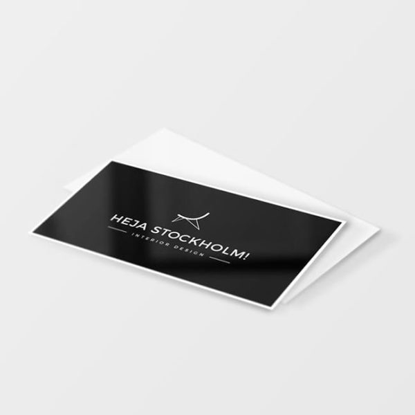 Single & Double-Sided Business Cards.