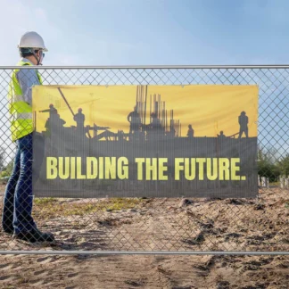 Custom Mesh Banners.