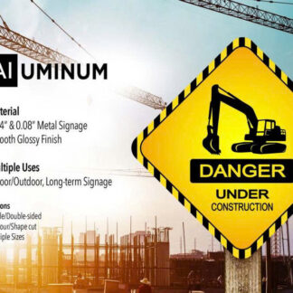 Aluminum Metal Signs